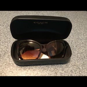 Coach Horse & Carriage Soft Square Sunglasses.